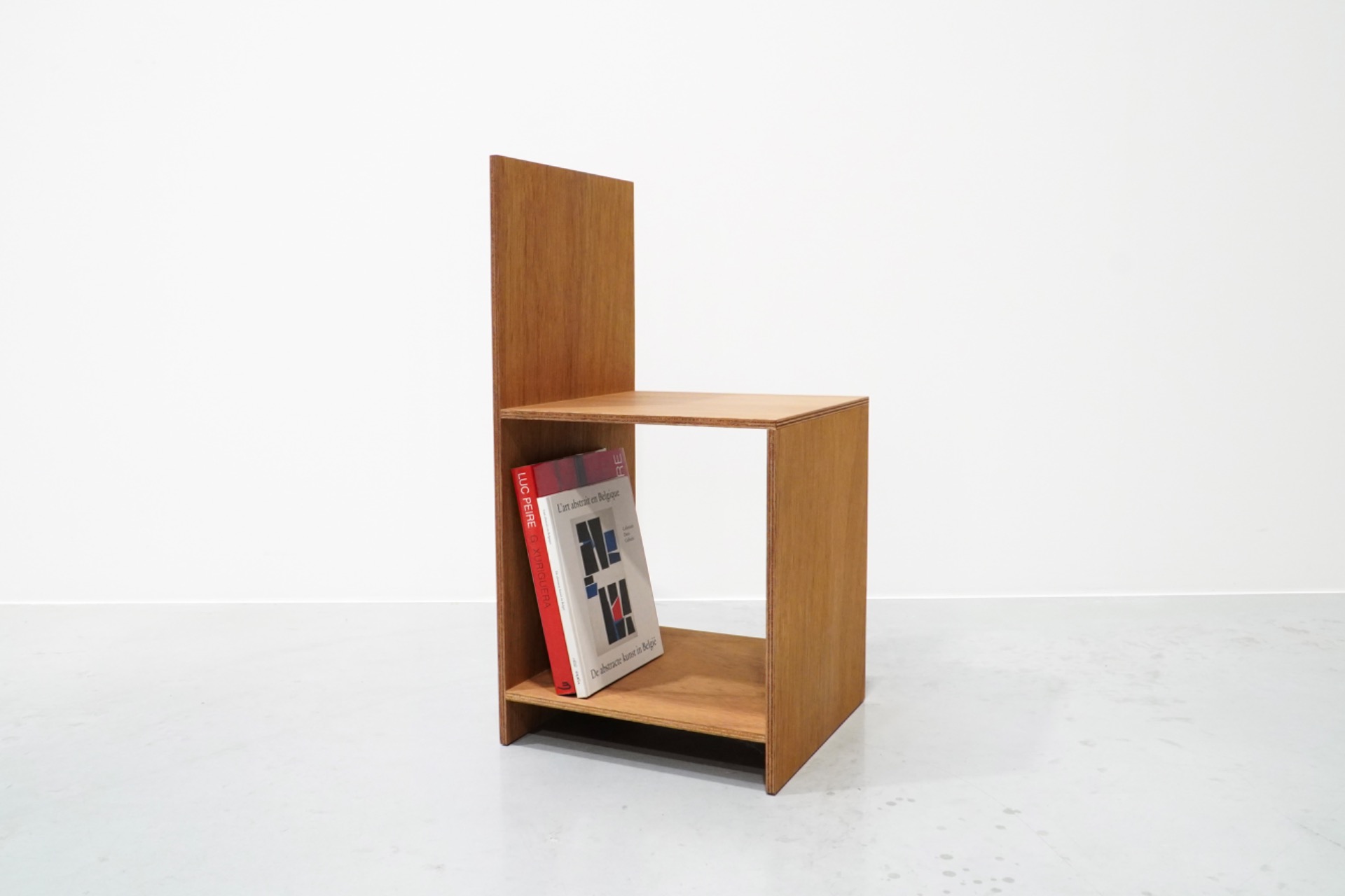 Donald Judd, No. 84 Open Side Chair by Wood and Plywood Furniture